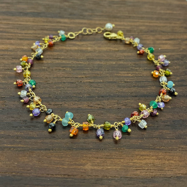 Purple Passion Crystal Charm Bracelet – YUMI JEWELRY + PLANTS