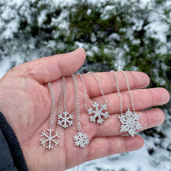 Avon on sale snowflake necklace