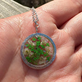 Green Botanical Garden Necklace - BG 206