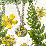 Yellow Botanical Garden Jewelry - BG 241