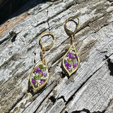 Botanical Flower Earrings - BG 165