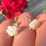 Rose Stud Earrings