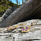 Botanical Flower Earrings - BG 165