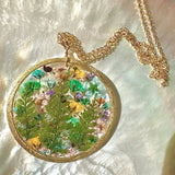 Pastel Botanical Garden Necklace - BG 237