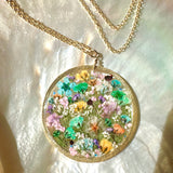 Pastel Botanical Garden Necklace - BG 237