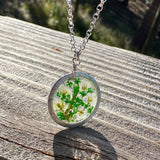 Green Botanical Garden Necklace - BG 206