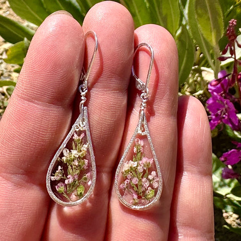 Botanical Flower Earrings - BG 188