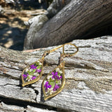 Botanical Flower Earrings - BG 165